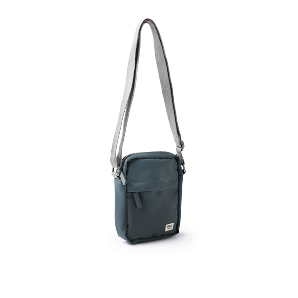 Roka London Bond Pocket Crossbody Bag In Smoke