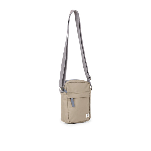 Roka London Bond Pocket Crossbody Bag In Taupe