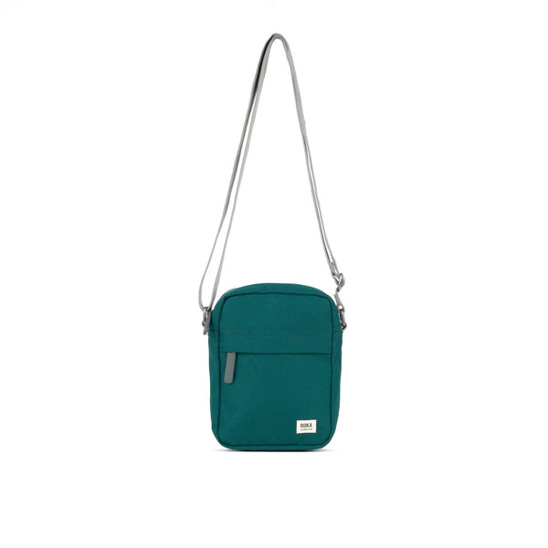 roka london Bond Pocket Crossbody Bag in Teal