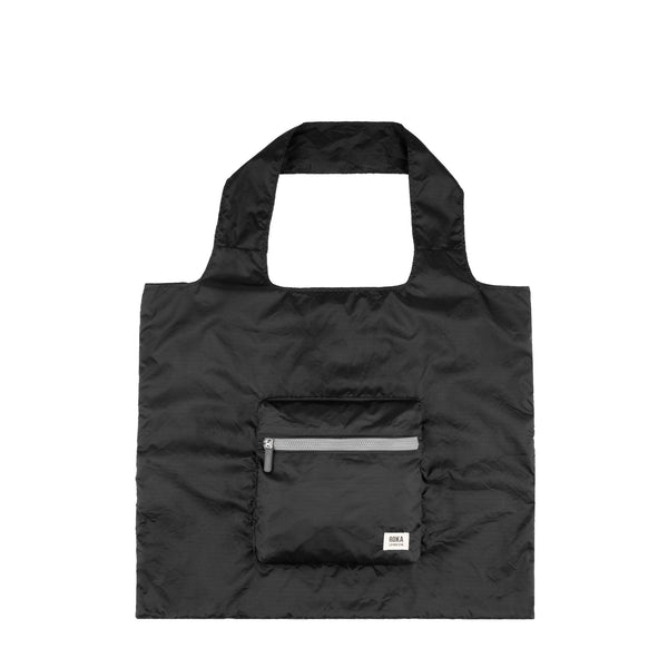 roka london Borough Shopper Tote Bag in Black