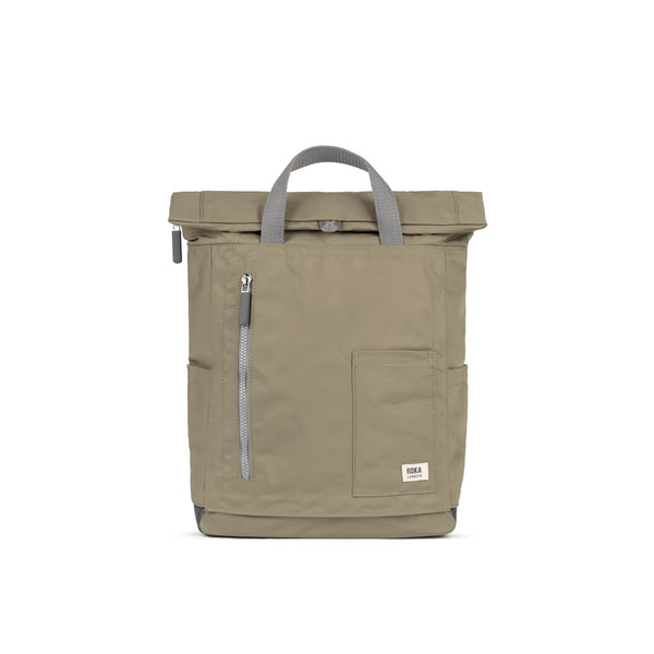 roka london Camden P Backpack in Taupe