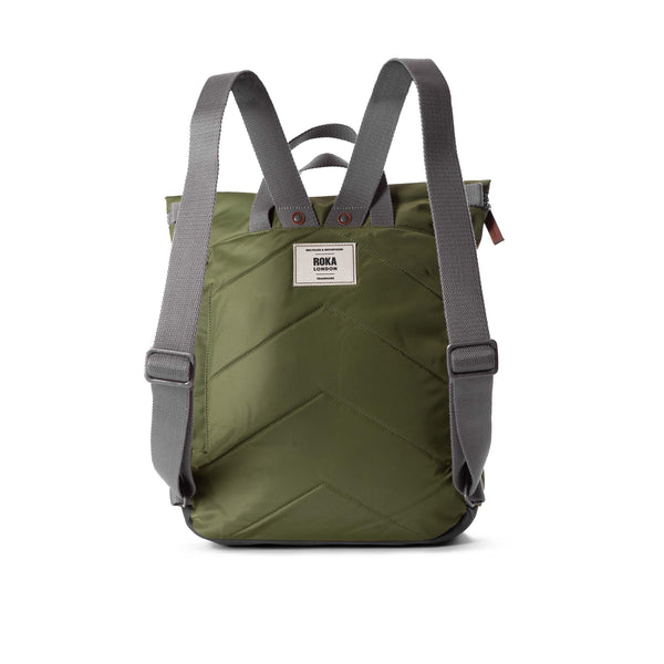 Roka London Canfield Roll Top Backpack In Avocado