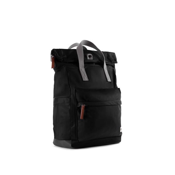 Roka London Canfield Roll Top Backpack In Black