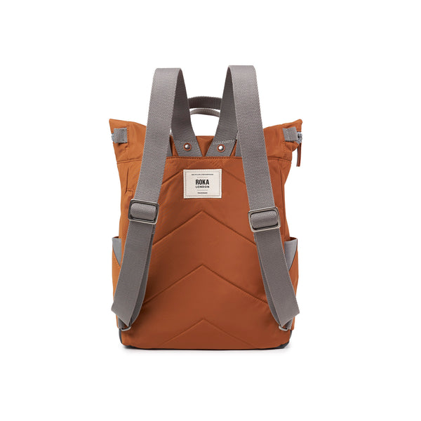 Roka London Canfield Roll Top Backpack In Bran