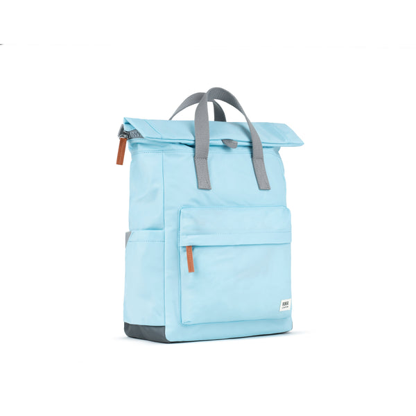 Roka London Canfield Roll Top Backpack In Canal