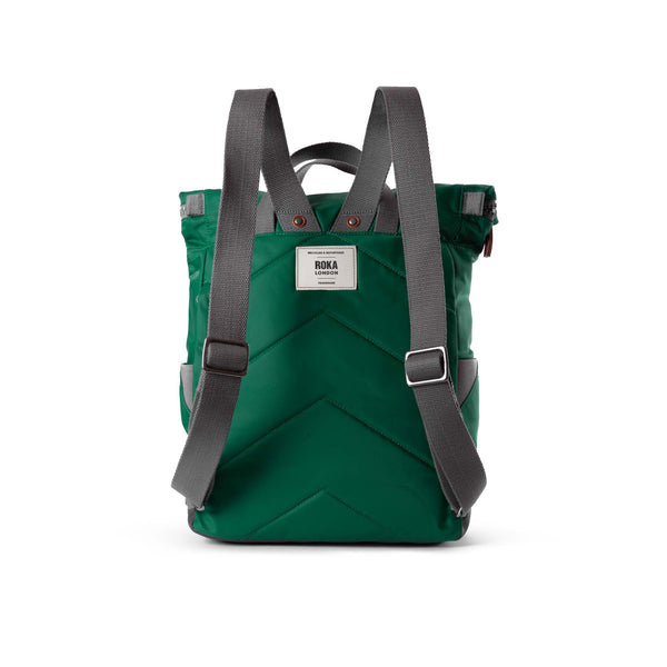 Roka London Canfield Roll Top Backpack In Emerald