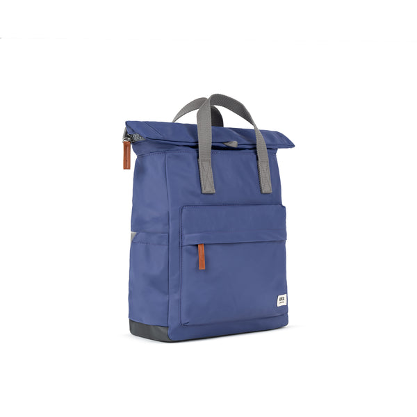 Roka London Canfield Roll Top Backpack In Indigo