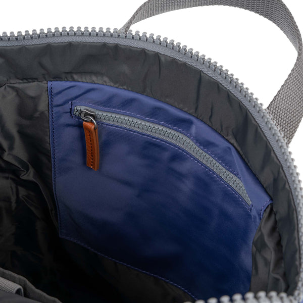 Roka London Canfield Roll Top Backpack In Indigo