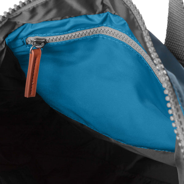 Roka London Canfield Roll Top Backpack In Marine