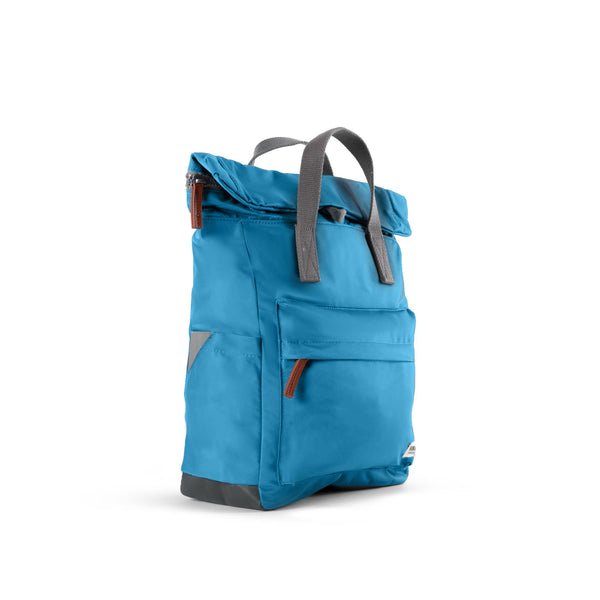 Roka London Canfield Roll Top Backpack In Marine