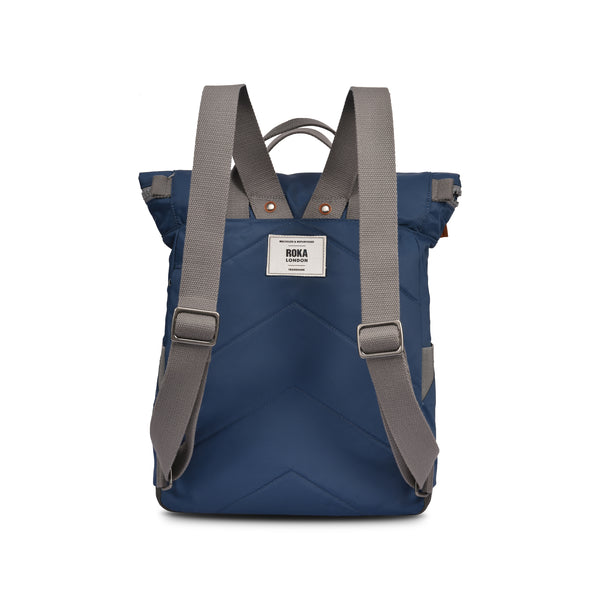 Roka London Canfield Roll Top Backpack In Pacific