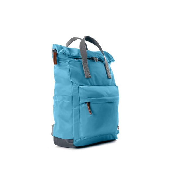 Roka London Canfield Roll Top Backpack In Petrol