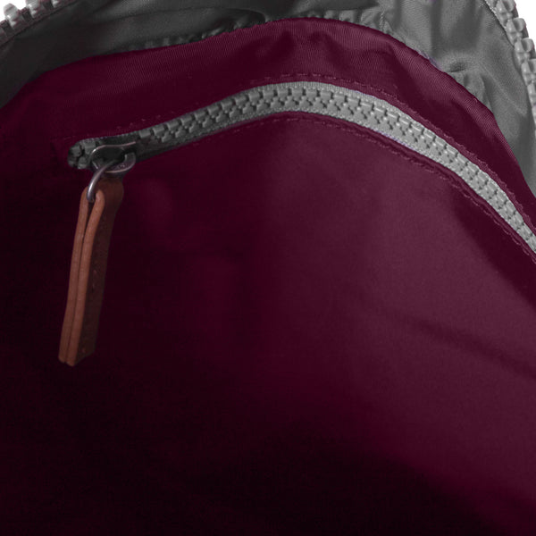 Roka London Canfield Roll Top Backpack In Plum