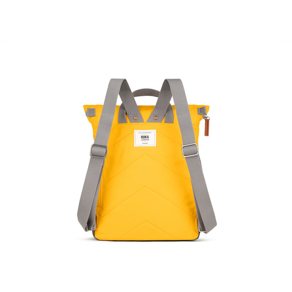 Roka London Canfield Roll Top Backpack In Saffron
