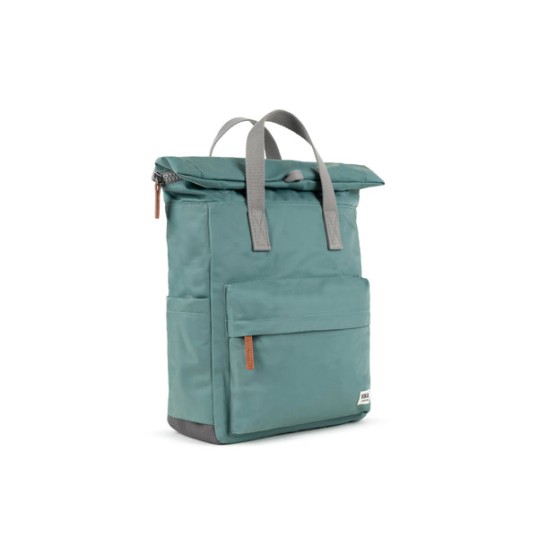 Roka London Canfield Roll Top Backpack In Sage