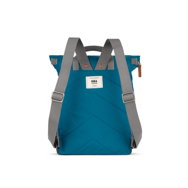 Roka London Canfield Roll Top Backpack In Sapphire