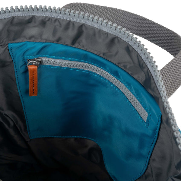 Roka London Canfield Roll Top Backpack In Sapphire