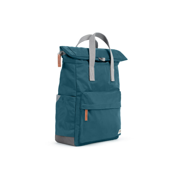 Roka London Canfield Roll Top Backpack In Teal