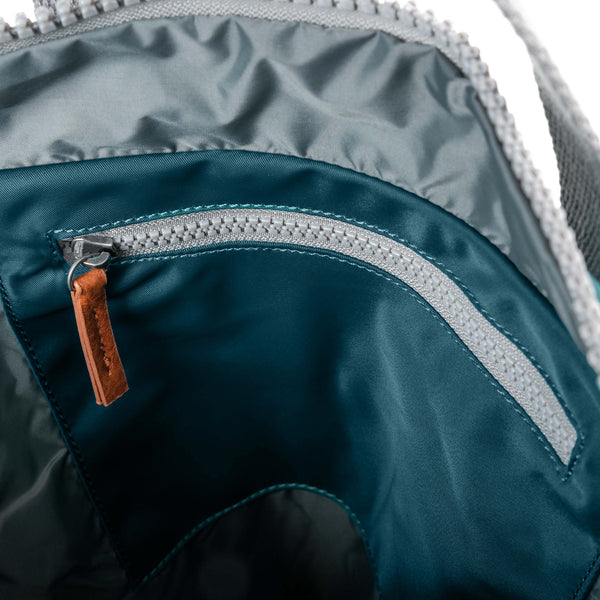 Roka London Canfield Roll Top Backpack In Teal