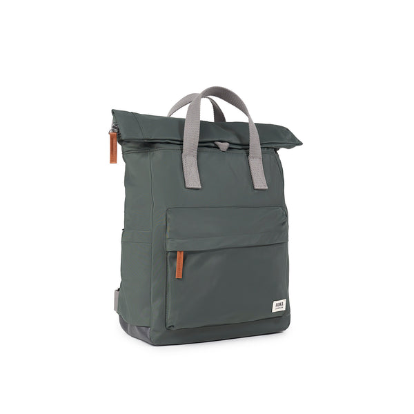 Roka London Canfield Roll Top Backpack In Thyme
