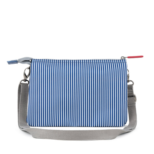 Roka London Carnaby Crossbody Bag In Blue Hickory