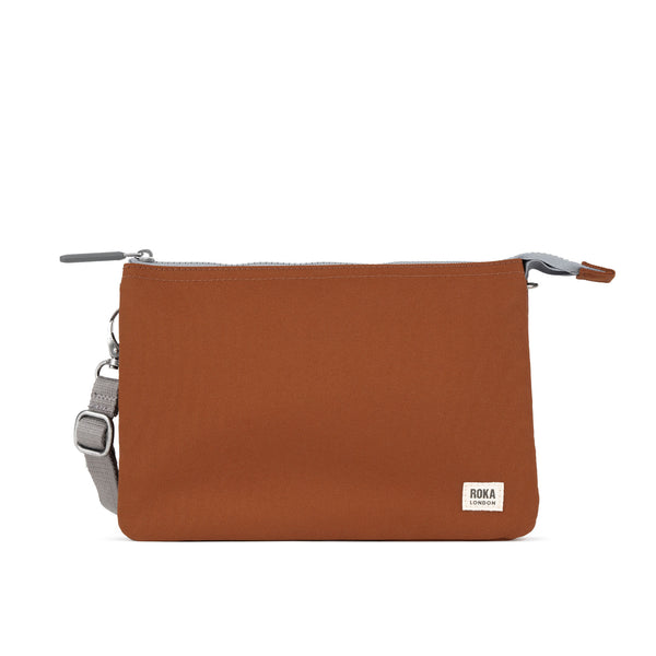 roka london Carnaby Crossbody Bag in Bran