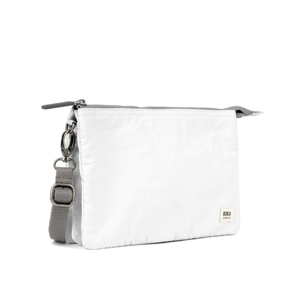 Roka London Carnaby Crossbody Bag In Coconut