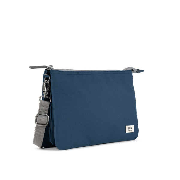 Roka London Carnaby Crossbody Bag In Deep Blue