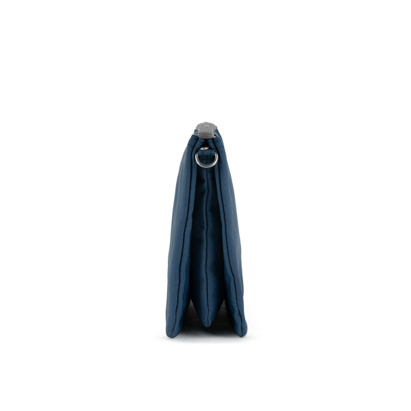 Roka London Carnaby Crossbody Bag In Deep Blue