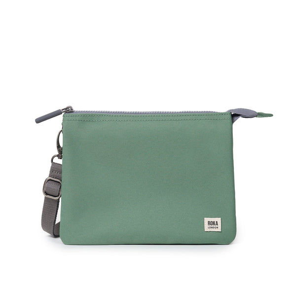 roka london Carnaby Crossbody Bag in Frost