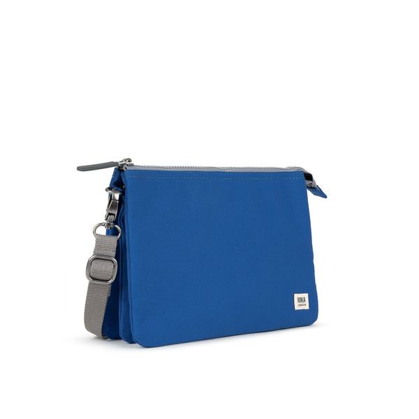 Roka London Carnaby Crossbody Bag In Galactic Blue