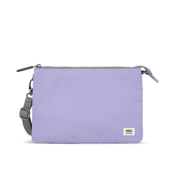 roka london Carnaby Crossbody Bag in Lavender