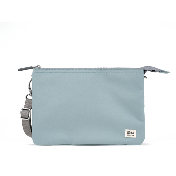 roka london Carnaby Crossbody Bag in London Fog