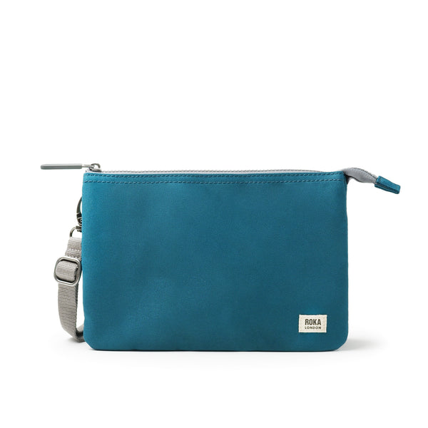 roka london Carnaby Crossbody Bag in Marine