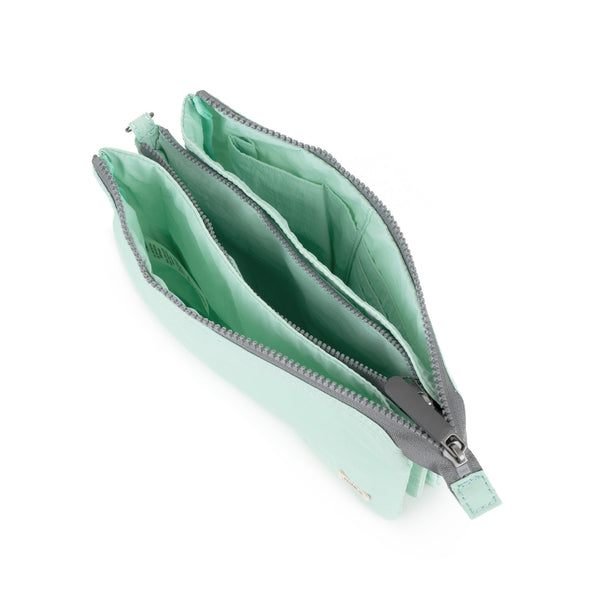 Roka London Carnaby Crossbody Bag In Mint