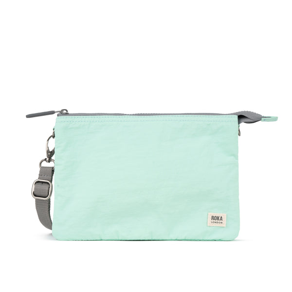 roka london Carnaby Crossbody Bag in Mint