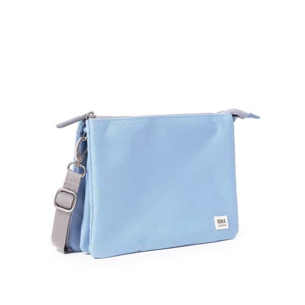 Roka London Carnaby Crossbody Bag In Retro Blue