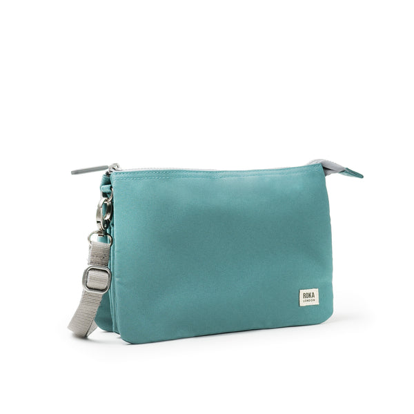Roka London Carnaby Crossbody Bag In Sage