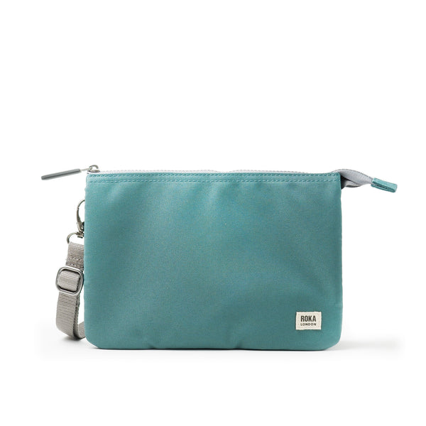 roka london Carnaby Crossbody Bag in Sage