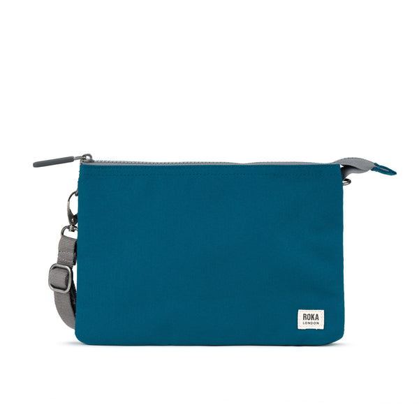 roka london Carnaby Crossbody Bag in Sapphire