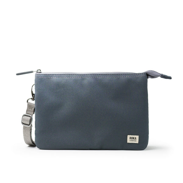 roka london Carnaby Crossbody Bag in Smoke