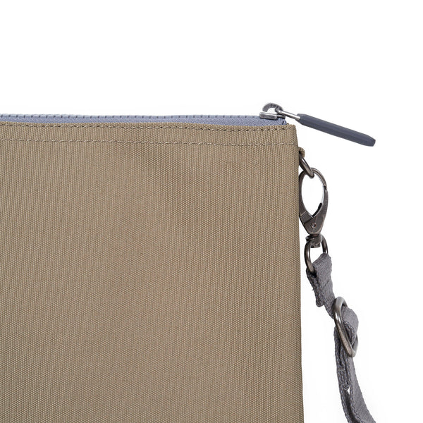 Roka London Carnaby Crossbody Bag In Taupe