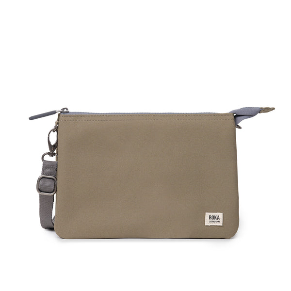 roka london Carnaby Crossbody Bag in Taupe