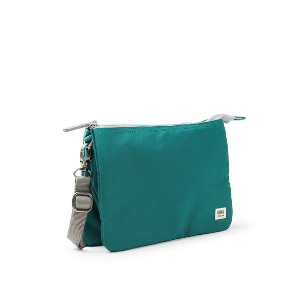 Roka London Carnaby Crossbody Bag In Teal