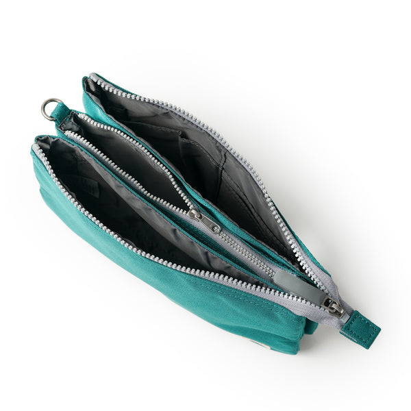 Roka London Carnaby Crossbody Bag In Teal
