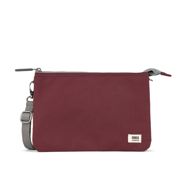 roka london Carnaby Crossbody Bag in Zinfandel