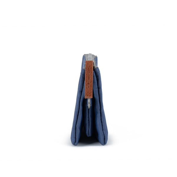 Roka London Carnaby Wallet In Burnt Blue