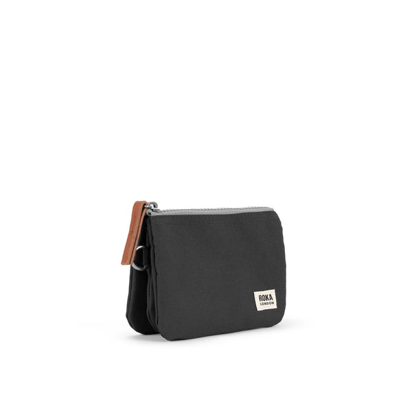 Roka London Carnaby Wallet In Carbon