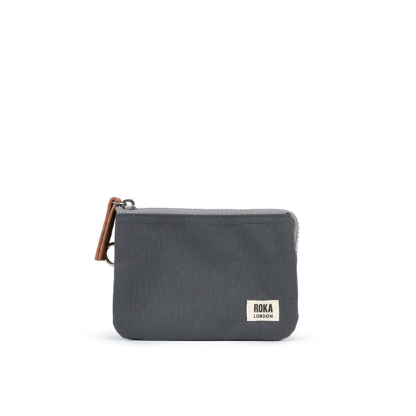 roka london Carnaby Wallet in Carbon