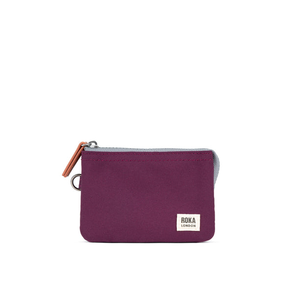 roka london Carnaby Wallet in Cherry Lacquer